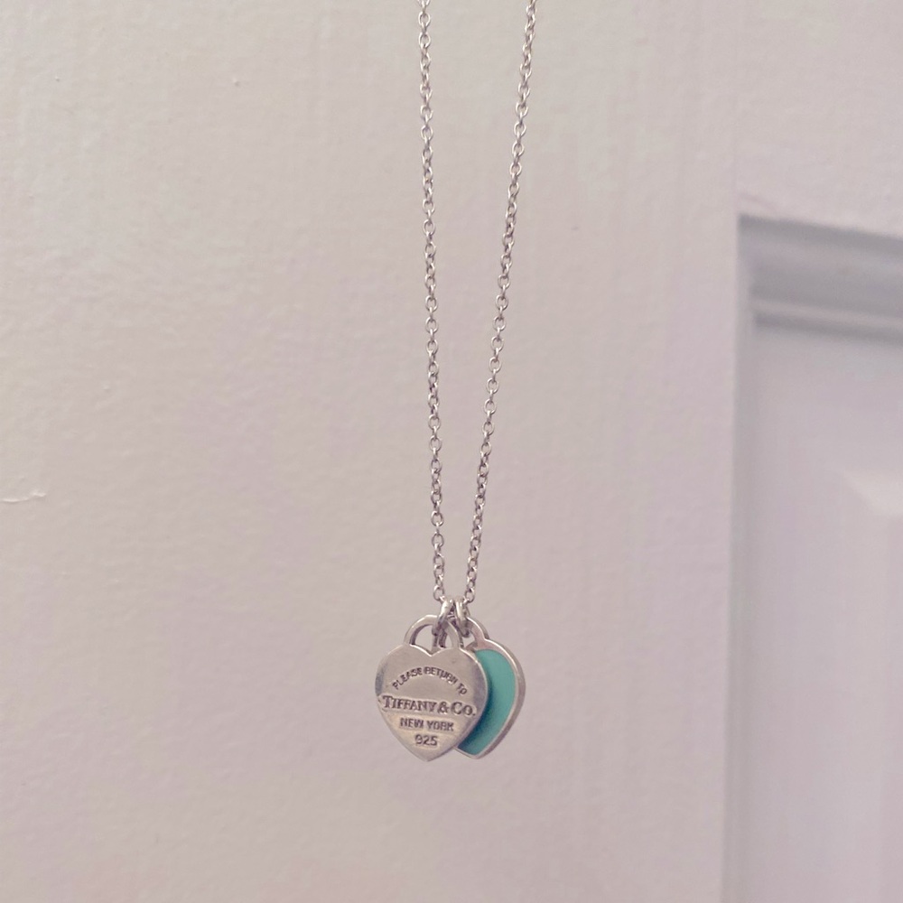 Tiffany & Co. Heart Pendant in Silver, Tiffany Blue - Picture 2 of 3